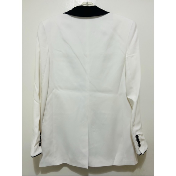 Equipment Quincy Blazer in Nature White Eclipse  Sz.4 NWT - Picture 9 of 9